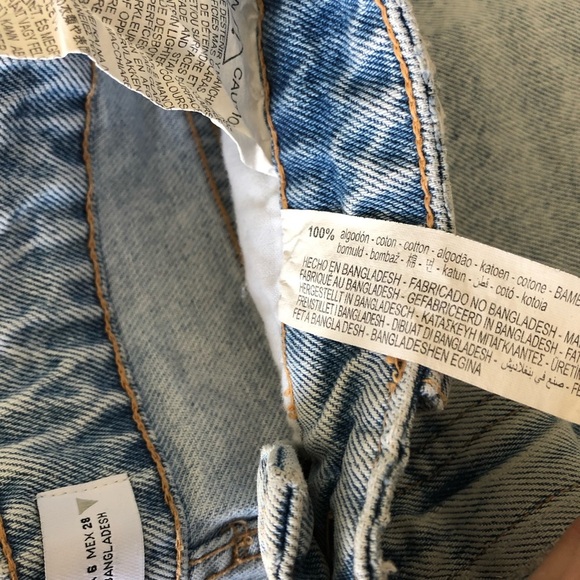 Zara distress denim shorts - Picture 4 of 10